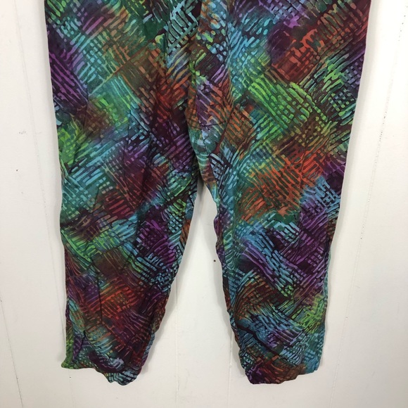 Winter Sun Colourful Bohemian Pants Sz S - Picture 4 of 11